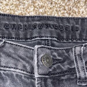 American Eagle Outfitters Women's Charcoal Jeans